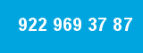 922 969 37 87 922 969 37 87